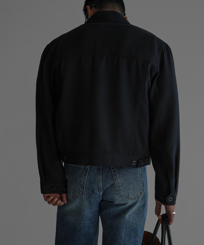 Bowlow Product Airy Summer Crop Jacket [Navy]