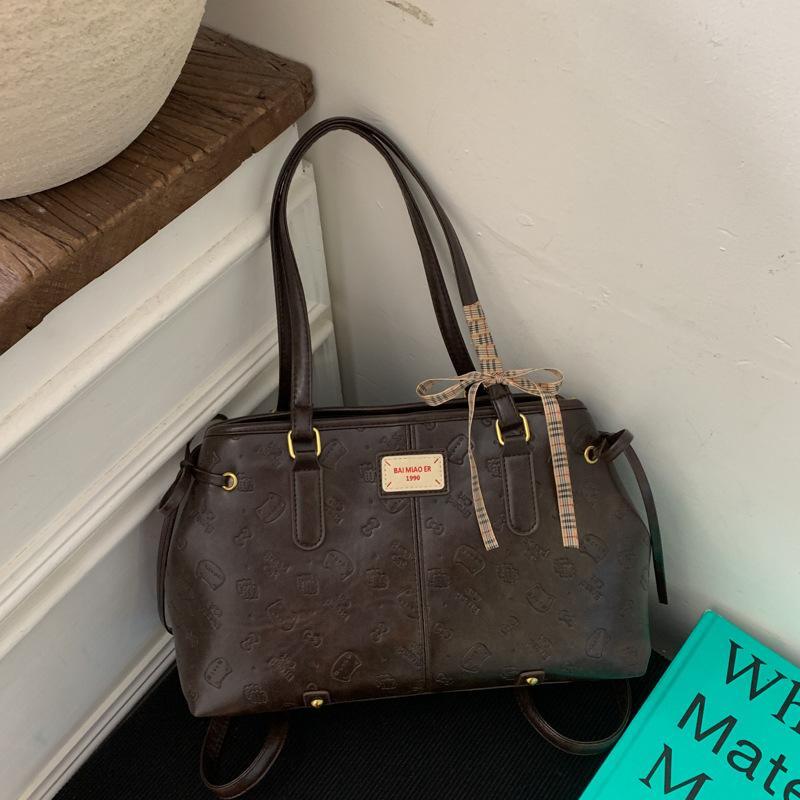 

Fresh and sweet tote bag women s new fashionable and simple handheld underarm bag large capacity women s shoulder bag backpack 33*13*22