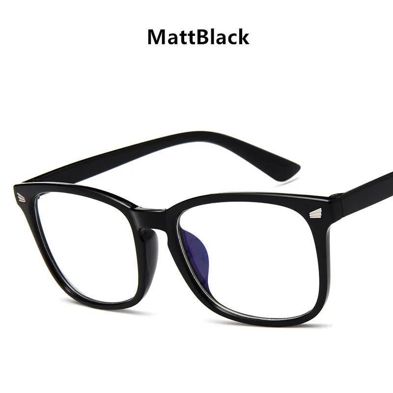 Classic Square Blue Light Blocking Glasses Anti Blue Ray Computer Game Glasses Nerd Eyewear Frame for Men Women