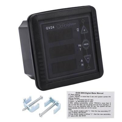 Generator Digital Meter AC Voltage Current Frequency Power Tester IP56 Flame Retardant Diesel