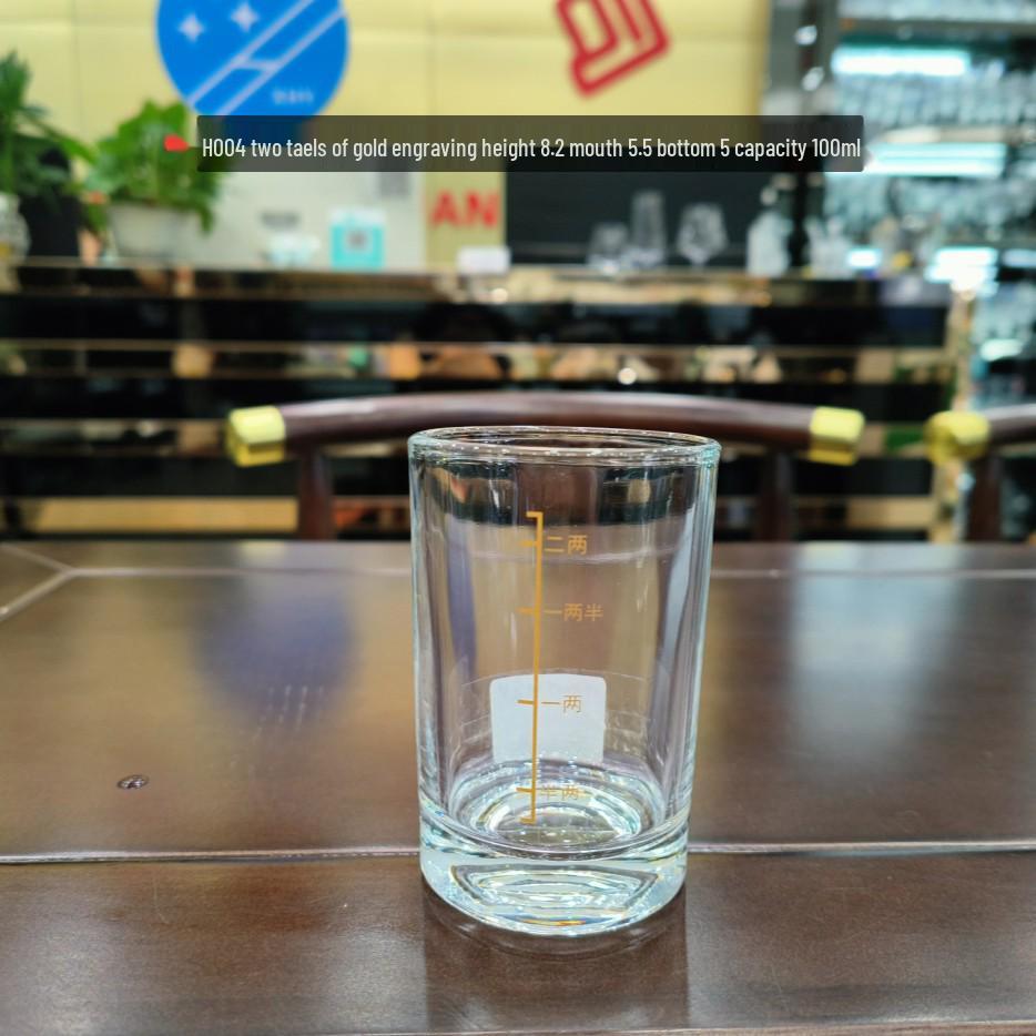 Jinshan Creative Gold Foil Wine Decanter Set with Scale & 2 White Wine Glasses