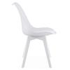 Mark Chair - White / White Legs X 2