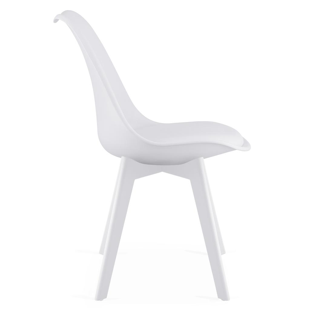 Mark Chair - White / White Legs X 2