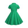 Gepunktetes Mädchenkleid - Sommer-Prinzessinnen-Sonnenkleid