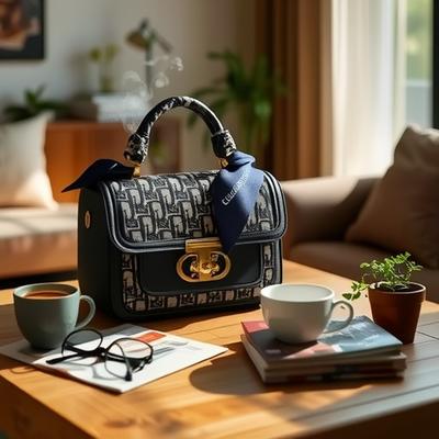 Bolso de Mano Pequeño Nuevo Estampado Bolso Cruzado de Hombro de Cuero Genuino Bolso Cuadrado Pequeño de Moda Tendencia