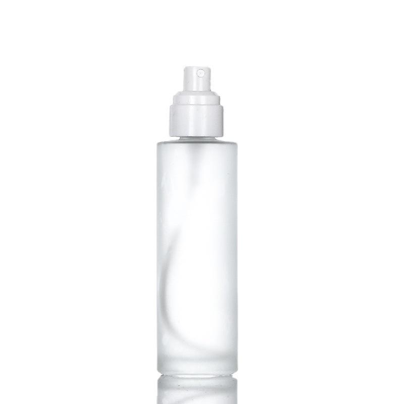 Transparent Frosted Glass Dropper Bottle for Essential Oils and Serums