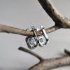 Серебряные серьги с натуральным топазом 5.867ct (2207177)