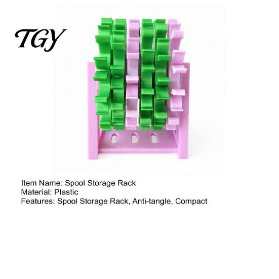 Embroidery Thread Rack Rotating Sewing Organizer, 60 Spools Capacity 360 Degree Swivel Plastic Holder for Storage Rack, Room Organization Spool