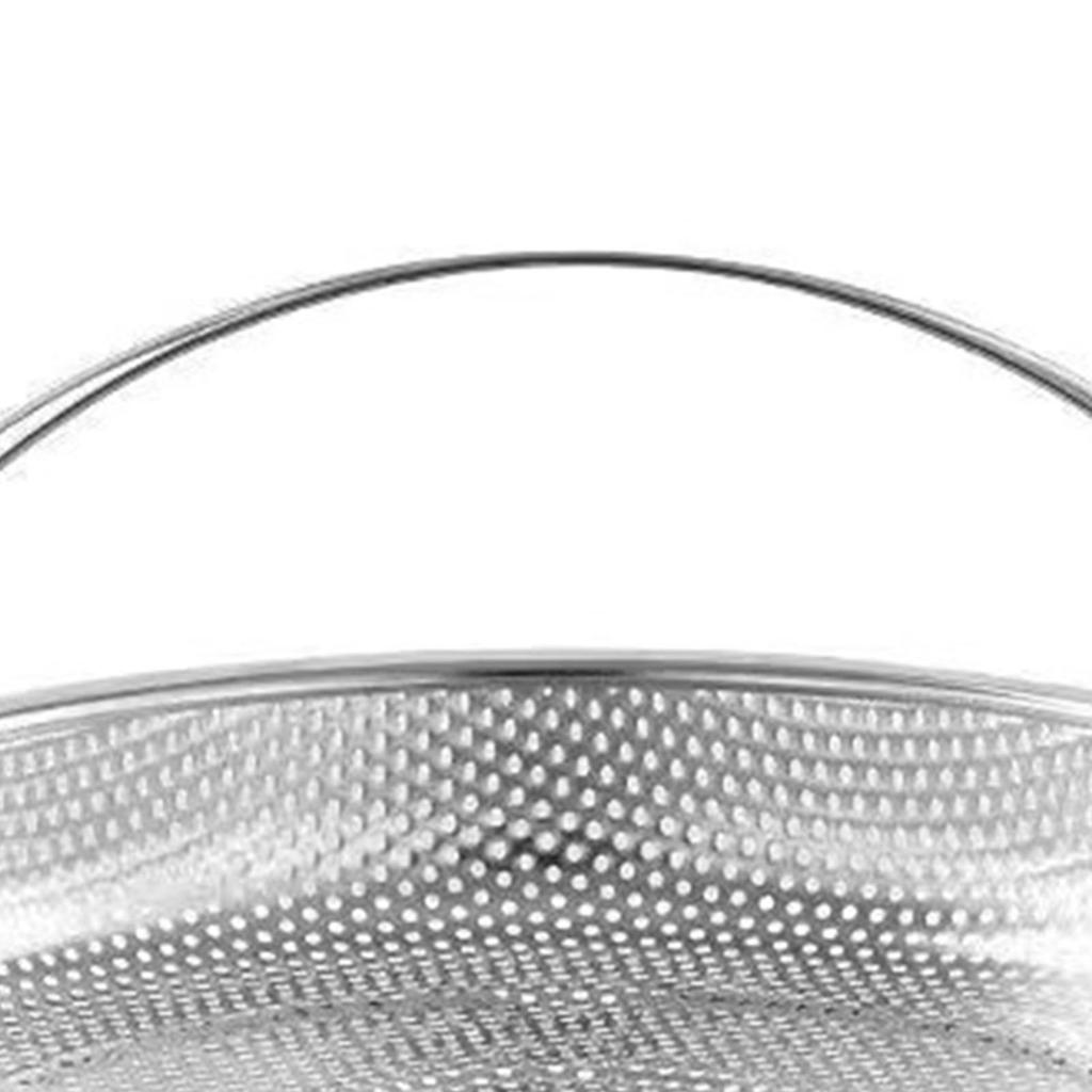 Pan Steaming Basket 22.5cm Universal Round Shape Stainless Steel Vegetable Steaming Basket