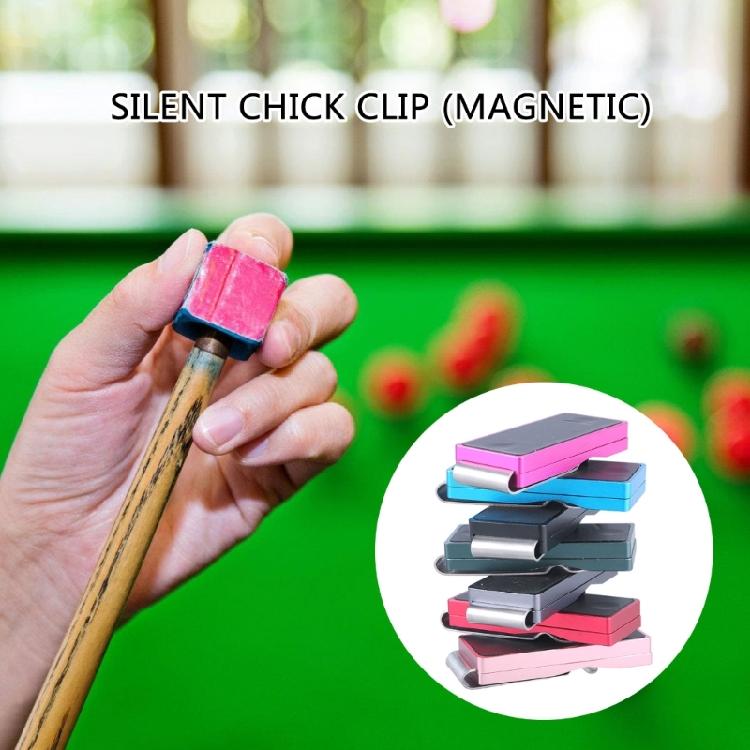 Stainless Steel Magnetic Billiard Chalk Holder Billiard Chalk Clip Magnetic Chalk Holder Belt Clip Easy To Use