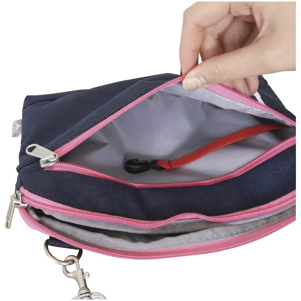 Mizuno Nippon Ham Fighters Fan Ambassador Support Goods Denim Support Sacoche 1FJRFF91 Pouch Bag