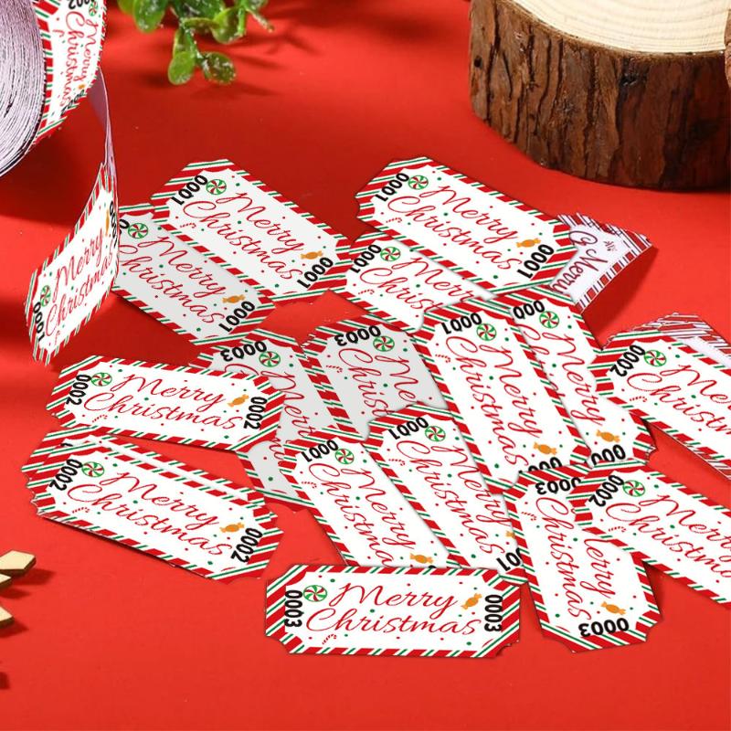 Colorful Tearable Raffle Tickets Double Rolls Admission Ticket, For Events, Competitions, Classroom Rewards, Carnivals