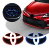 For Toyota RAV4 Camry CHR Corolla Levin Allion Grill Decorative Stickers Car Front Rear Emblem Badge Logo Sticker