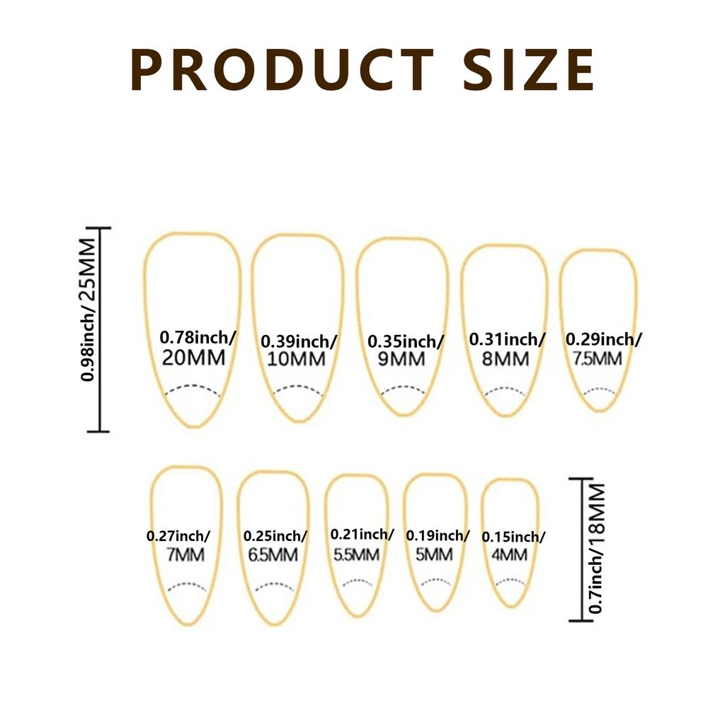 24Pcs Glossy Gold Almond Press On Nails Short False Nails With Micro Carved Ripple Design Full Cover For Women Girls