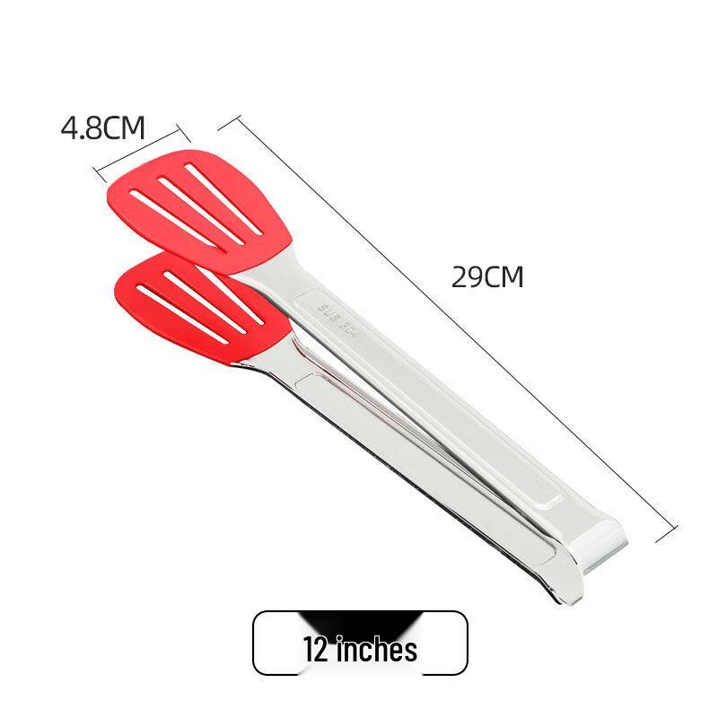 304 Stainless Steel BBQ Food Tongs
