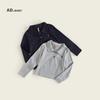 Autumn 2025 Children's Casual Long Sleeve Korean Style POLO T-shirt for Boys & Girls