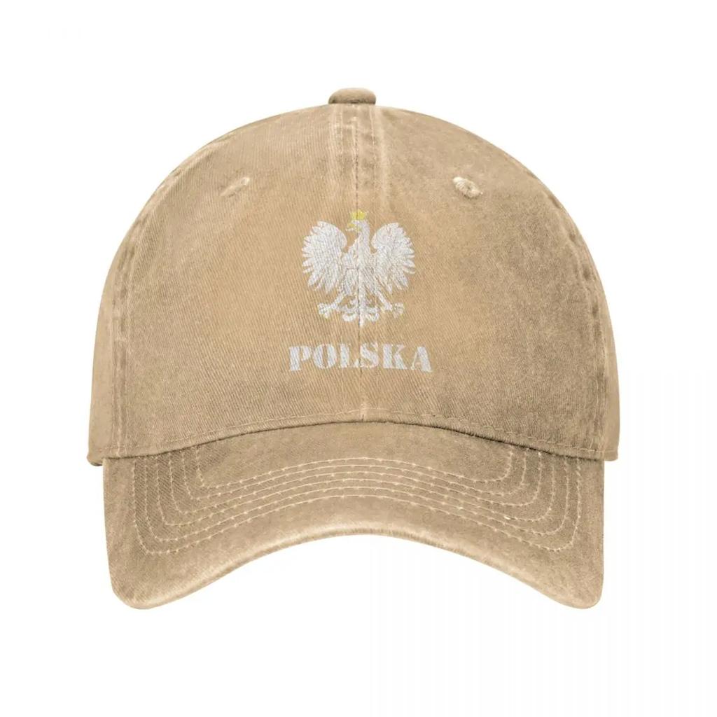 Vintage Polska Vintage Poland Polish Flag Baseball Cap Distressed Denim Snapback Cap Polish Eagle Activities Caps Hat