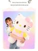 Large KT Cat Plush Toy - Cute Cat Doll Cushion Gift for Girls' Birthdays
