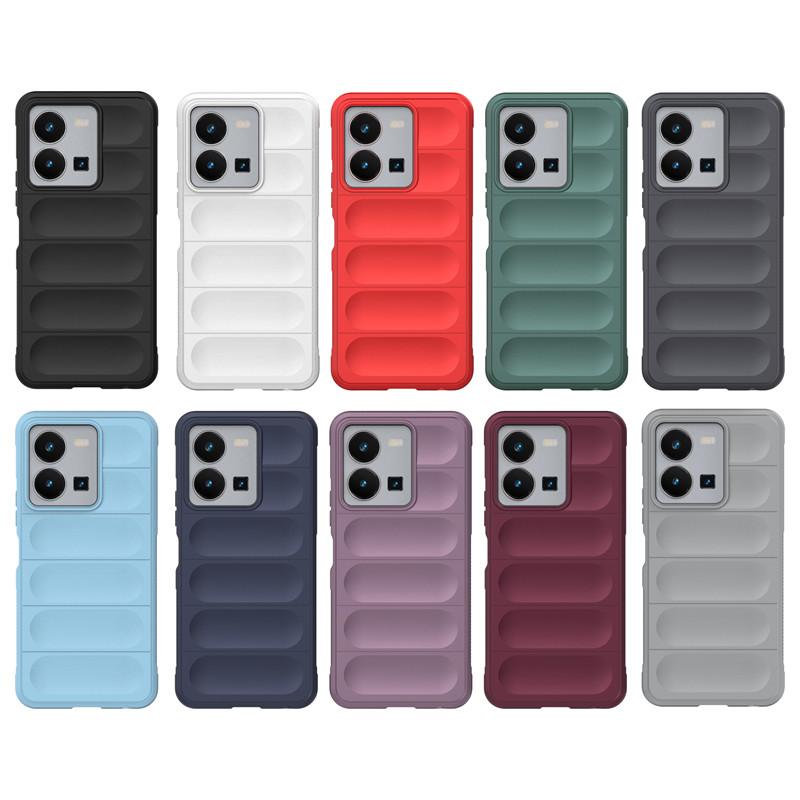 For Vivo Y35 Case Vivo Y35 Y22S Y77 Y77E Y22 4G Cover Cases Shockproof Soft Silicone TPU Protective Phone Back Cover Vivo Y35