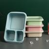 Wheat Straw Divided Lunch Box