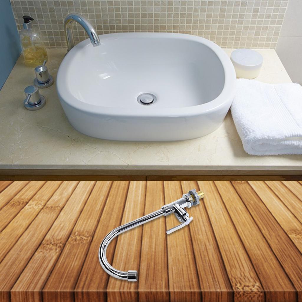 Koupelnová baterie Ohnutá Studená voda Plast Ocel Pokovování