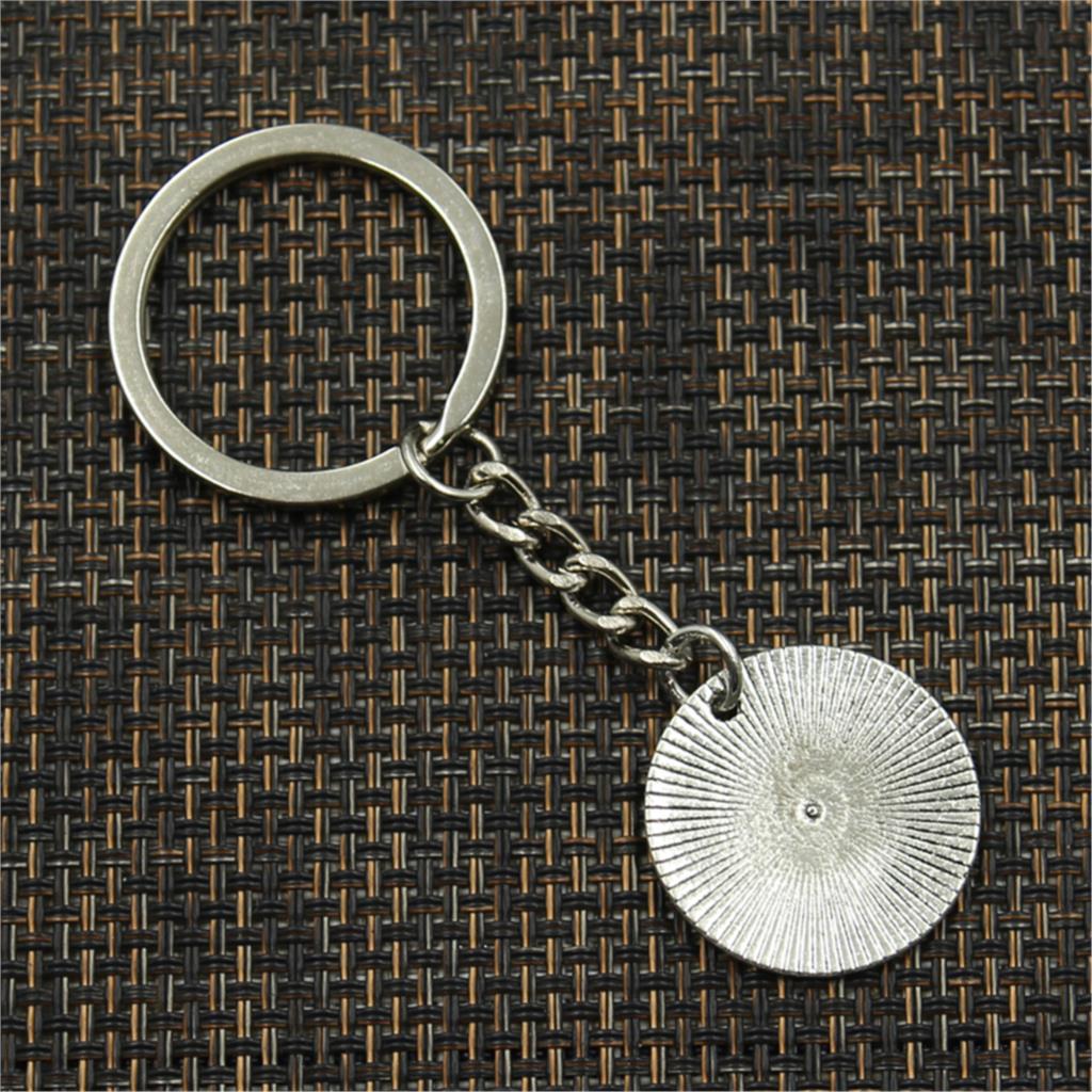 Модные тарелки You Are My Sunshine 25x25 мм кулон 30 мм брелок для ключей серебряный цвет — фото 4