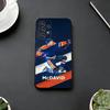 Hockey Player Connor McDavid Phone Case For Samsung S25,S24,S21,S22,S23,S30,Ultra,S20,Plus,Fe,Lite,Note,10,Black Cover