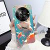 For ZTE Blade A75 5G A 75 5G Case Clear Protect Cover For ZTE Nubia Focus 5G Clear Soft Silicone Phone Case Marble Print Pattern