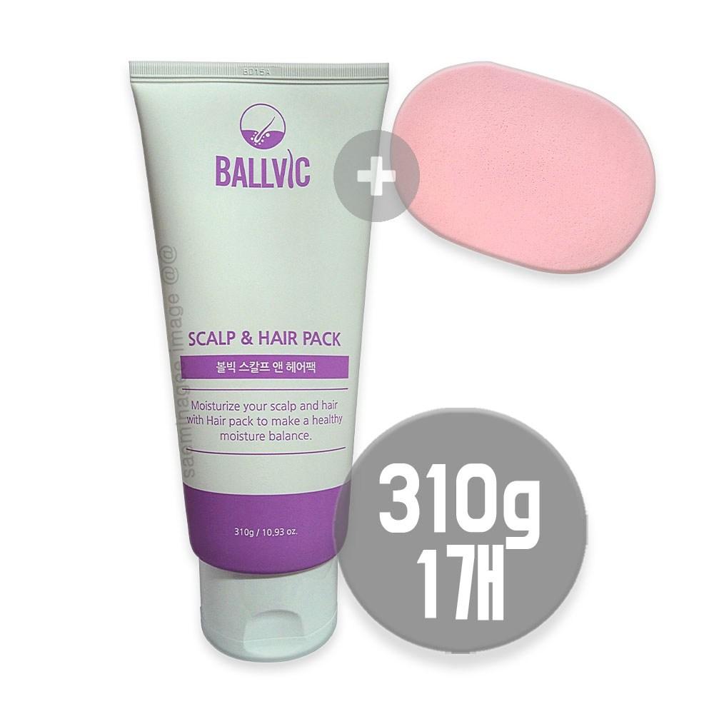 Volvik Scalp & Hair Pack + Cleansing Sponge 1 pcs 310g