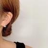 Korean Micro-Diamond Trendy Letter Stud Earrings: Elegant, High-End Accessories for Women's Unique Style.