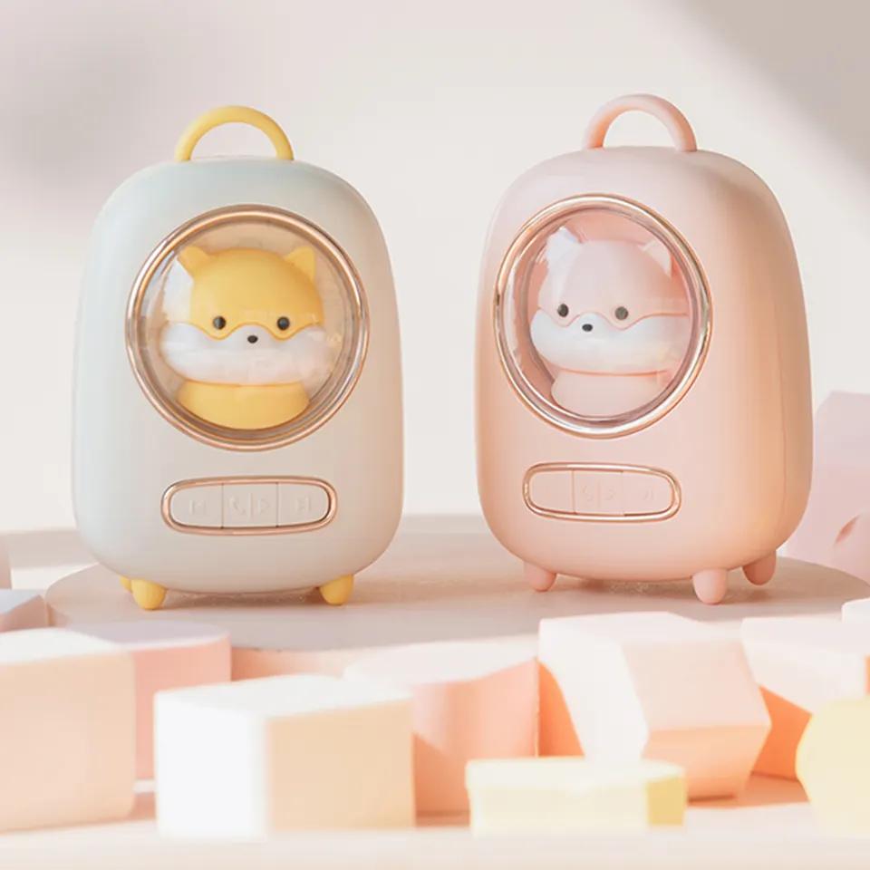 

Мини-милый беспроводной динамик для домашних животных с ночником, уличный сабвуфер, праздничный подарок для телефона Android IOS, оригинальный новый