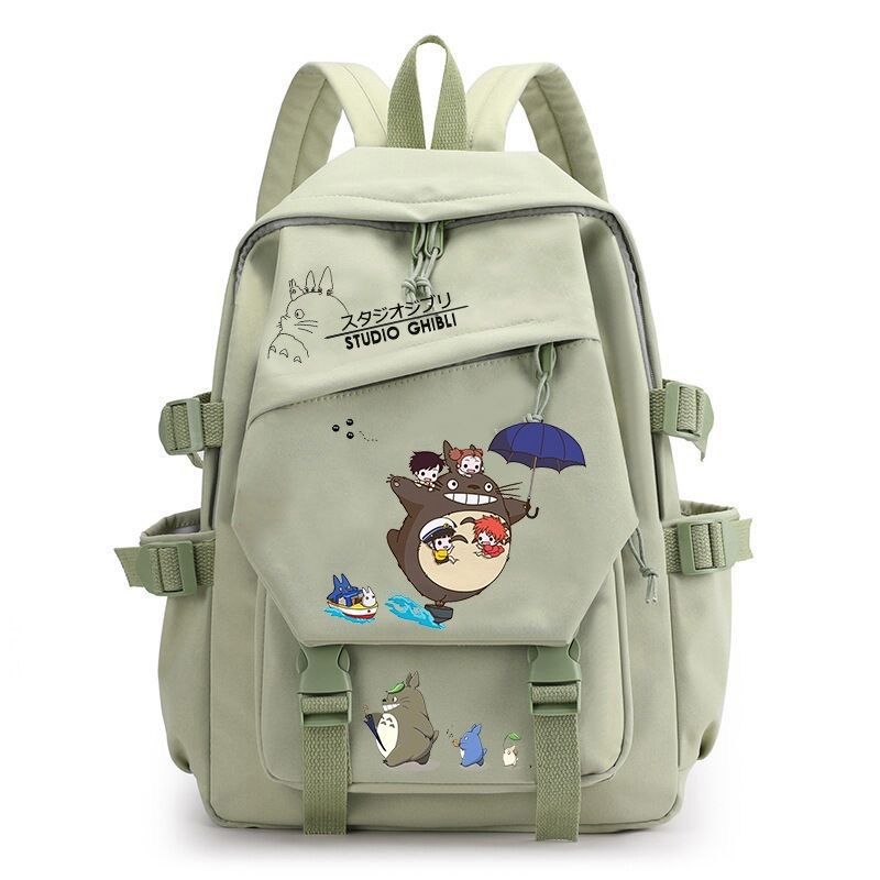 Animation Printing Student Schoolbag Outdoor Travel Bag Large Capacity Business Computer Bag Casual Backpack