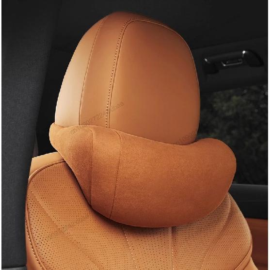 

Comfort Neck Pillow Waist Support Car Seat Cushion Neck Pillow Lumbar Support Cushion For Xpeng G9 XiaoPeng 2025 2024 Brown Neck