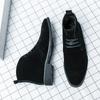 Hochwertige Businessschuhe für Herren Neue Mode Bequeme Freizeitschuhe Wildleder Stiefelette Luxusmarke Warme Winterstiefel