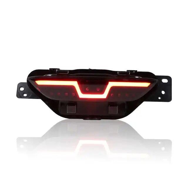 Car DRL LED Daytime Running Light Rear Fog light brake For Toyota C-HR CHR 2016 - with yellow Turn Signal Style Relay