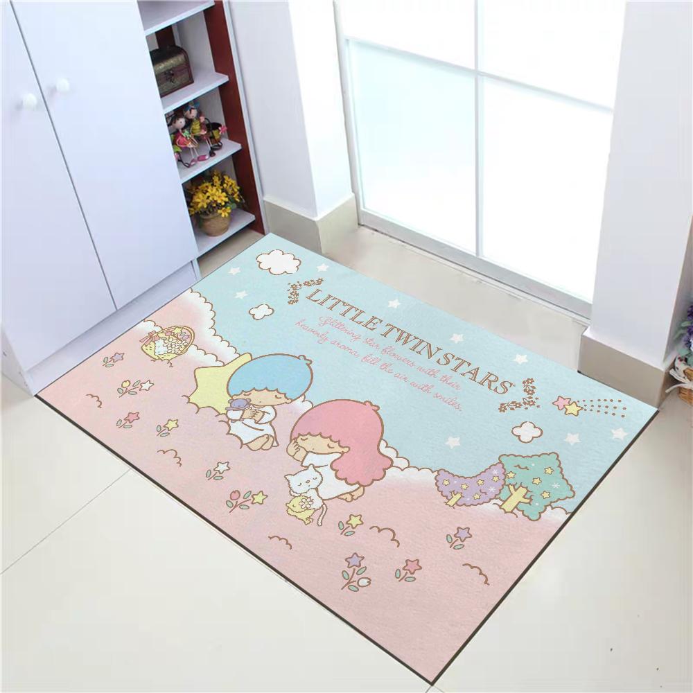 Doormats Little Twin Stars Rug Entrance Doormat Home Living Room Rugs Kitchen Mat Entrance Door Mats Bedrooom Carpet Foot Bath