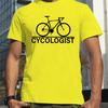 Cycologist Bicycle Lover Shirts Bicycle Gift Ideas Men Summer Short Sleeves Oversized Tee Unisex Mountain Bike Sport Man Tees