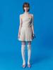 Kirsh Back-Point Pleated Woven Dress [Multi]