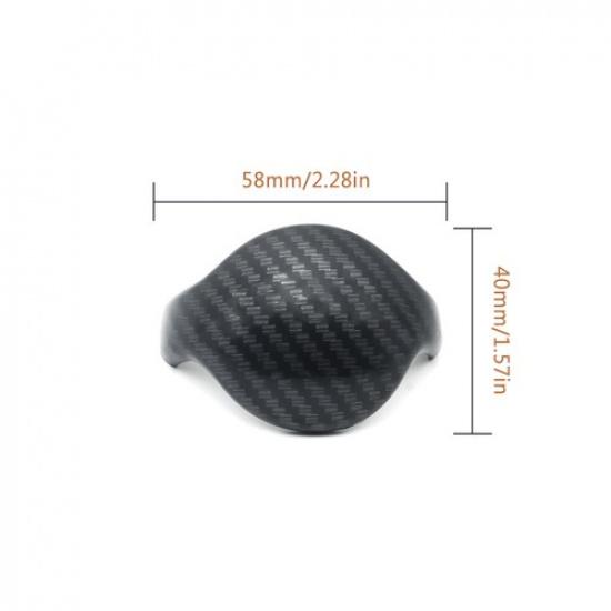 Gear Shift Knob Head Cover Trim Carbon Fiber ABS For Ford Mustang 2015-
