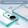 Phone Case For Phone Case For Vivo V40 5g,Clear Transparent Phone Case Cover For Vivo V40 5g