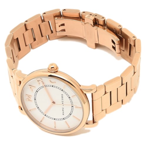 Marc Jacobs MJ3523 Quartz Women's Watch in White/Pink Gold