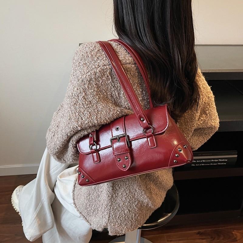 Modern Pu Material Shoulder Tote Bag With Spliced Design For Casual Outings And Trendy Looks
