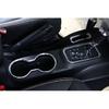 Inner Cup Holder Frame Gear Shift Cover Trim for Jeep Wrangler JK 2011-17 Chrome