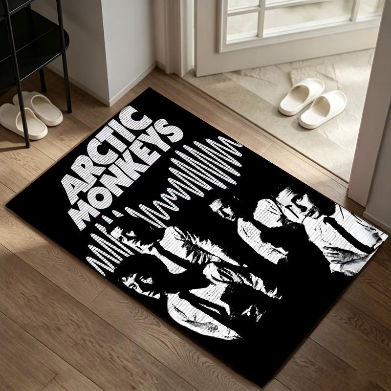 Arctic Monkeys  A Rug Suitable for Office Chair Areas Living Rooms and Computer Desks Perfect for Home Offices and an Ideal Holiday Gift
