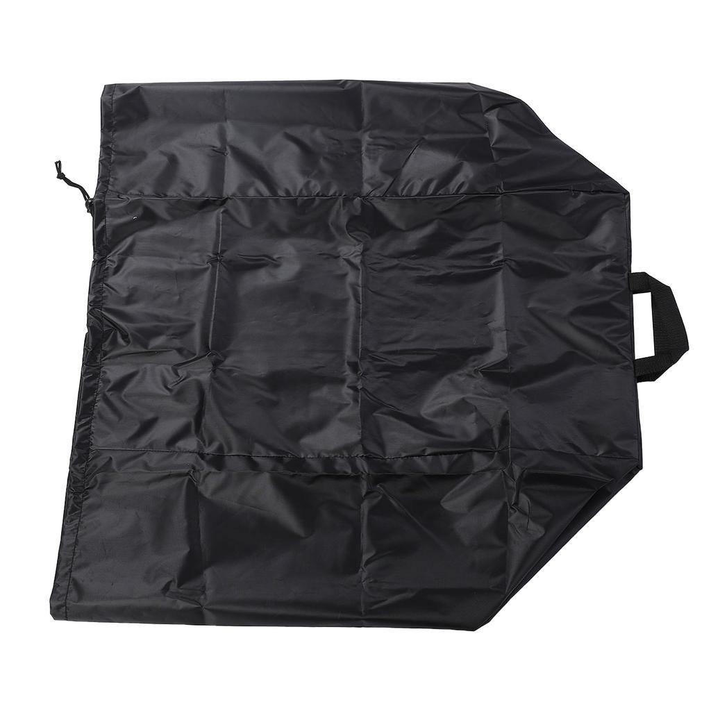 Popcorn Cart Cover Water Proof Dust Proof 420D Silver Coated Oxford Cloth Corn Maker Machine