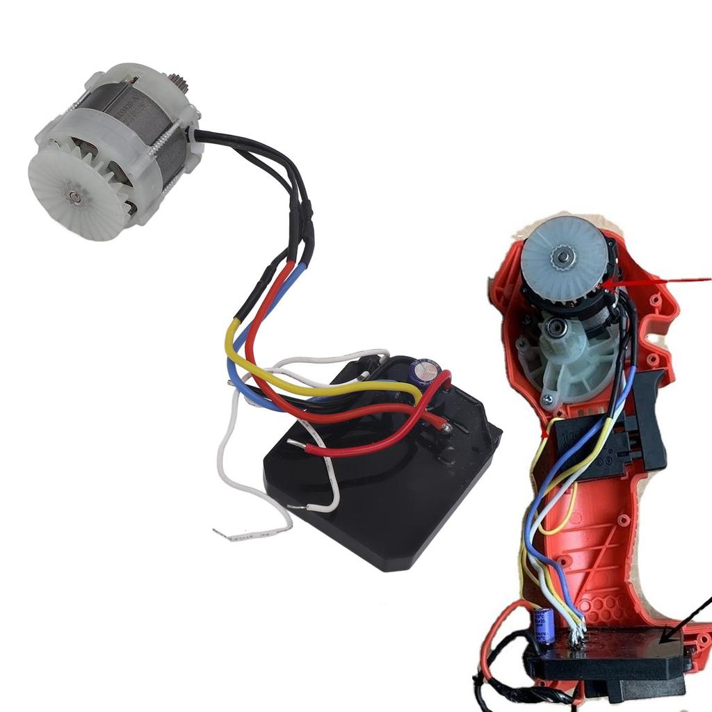 21V 14-Tooth Brushless Mini Saw Motor for 4/6/8-Inch Cordless Electric Chainsaws, High Power, Convenient Installation, Versatile Use