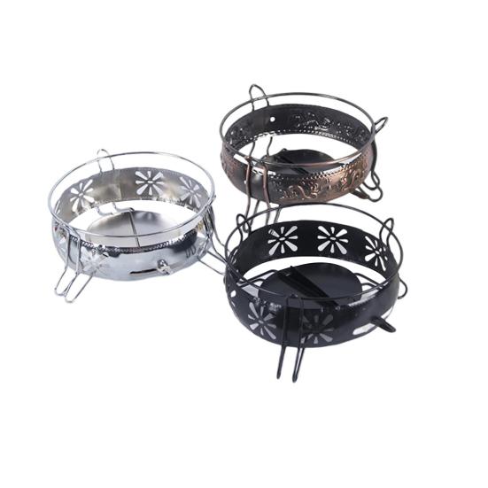 Camping Stove Sturdy Heat Resistance Anti-oxidation Thickened Cook Alloy Brass Construction  Mini Alcohol Stove Camping Tool