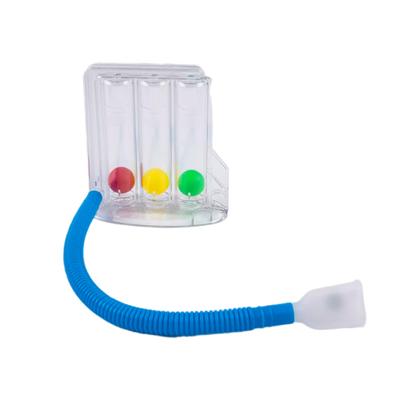 3 kulki Oddech ćwiczący Funkcja płuc Popraw trenera Spirometria oddechowa