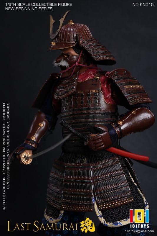 101TOYS 1/6 Scale Action Figure KN015 New Beginning Series of the Last Samurai Nathan Sengoku Warlord Samurai