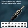 Car Radio Antenna AM FM Electronic Radio Antenna Front Windshield Signal Amplifier Booster 12V Universal Antena Booster 5/3m